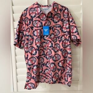 Columbia PFG Trollers Best Men 2XL S/S Vented Sorbet Holiday Spirits Shirt NEW